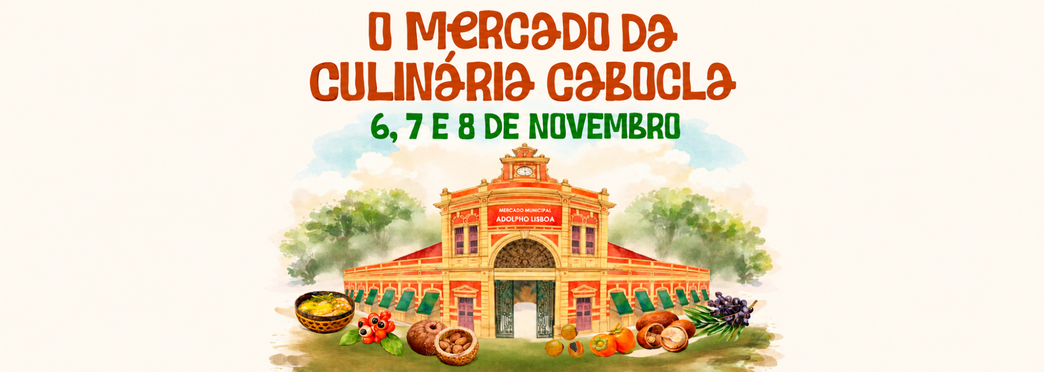 FIGA 2026 — O mercado da culinária cabocla. 6, 7 e 8 de novembro.